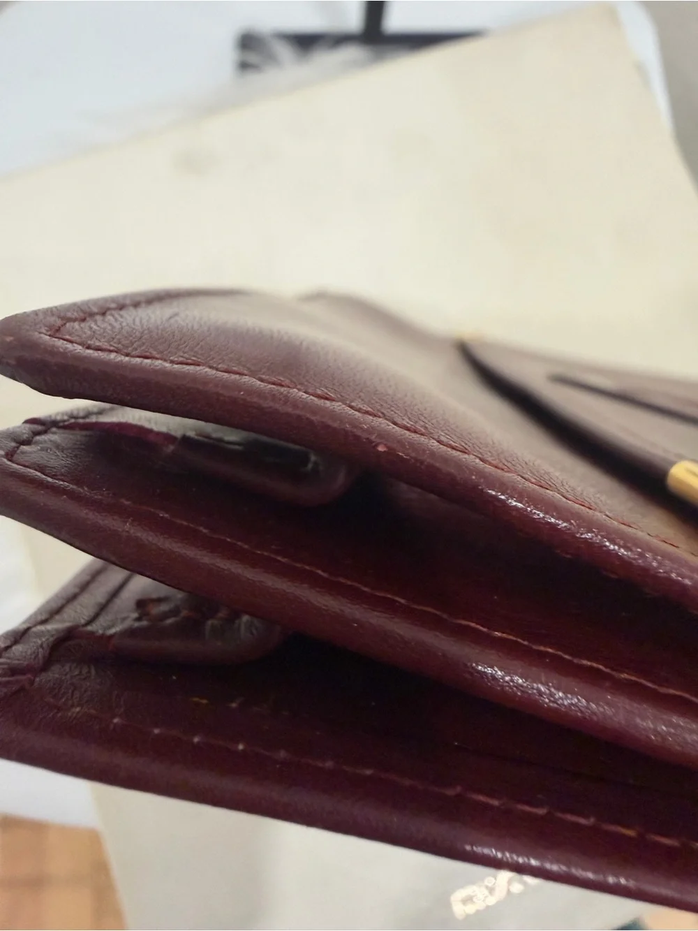 Vintage Cartier must de Cartier crossbody bag
